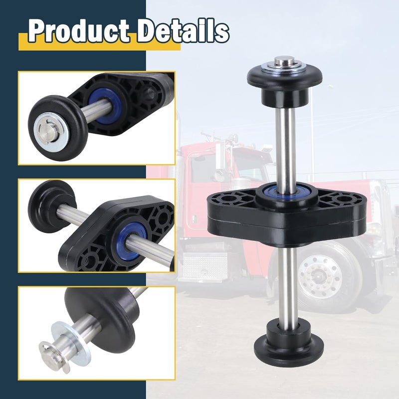 Xiaoyudou M136109K Exhaust Mount Bushing Kit Fit for Peterbilt 348 379 388 389 & Kenworth T600 T680 T800 W900, Replaces # M13-6001 M13-1009 - Image 4